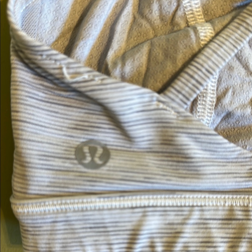 Lululemon Women's Strappy Gray Sports Bra - Picture 3 of 3